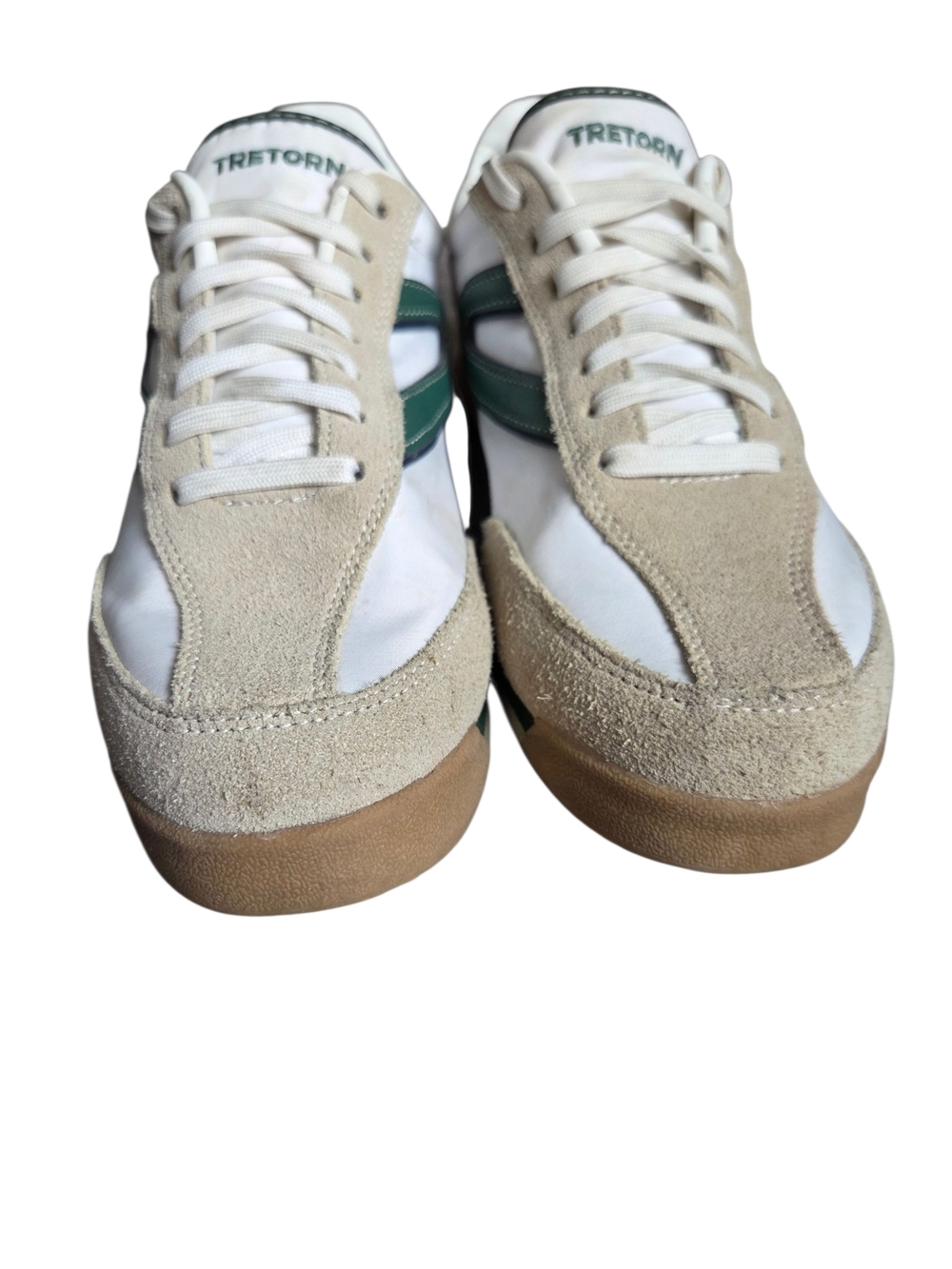 Tretorn Rawlins Kristine 8M Retro Sneakers White Green - Picture 3 of 10